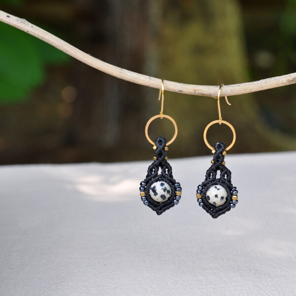 Unikatne minđuše sa jaspisom