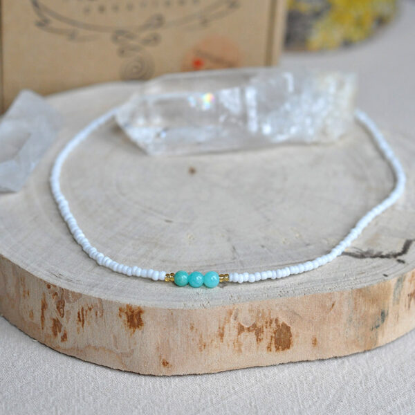 Unikatna ogrlica sa Amazonitom