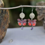 Unikatne ručno oslikane minđuše