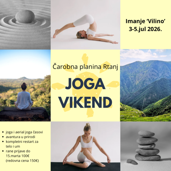 Aktivni hiking & joga vikend