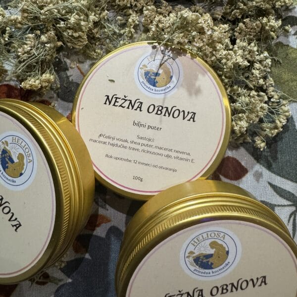 Nežna obnova - Puter za telo