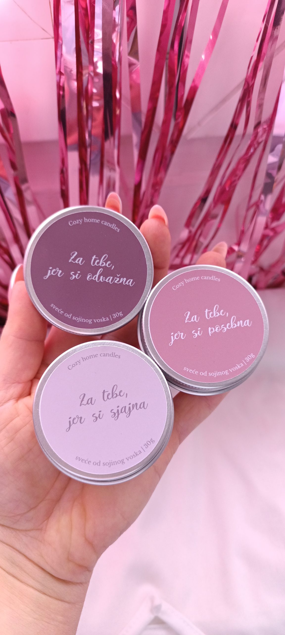 Za tebe - set sveća - Slika 2