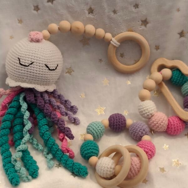 Komplet za bebe - hobotnica