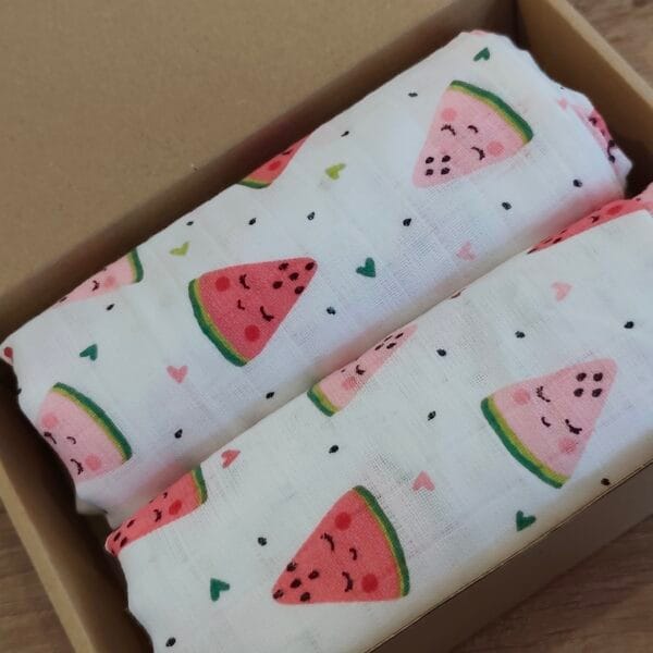 Set Tetra pelena - lubenica