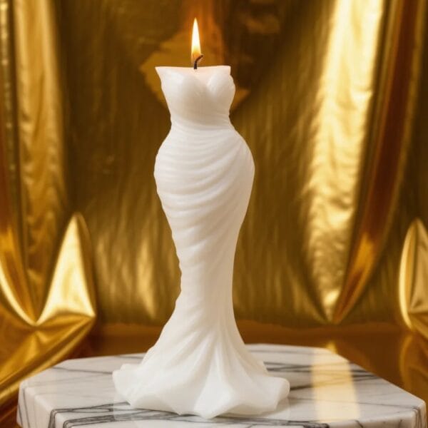 Elegantna haljina od sojinog voska