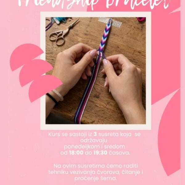 Friendship bracelet kurs