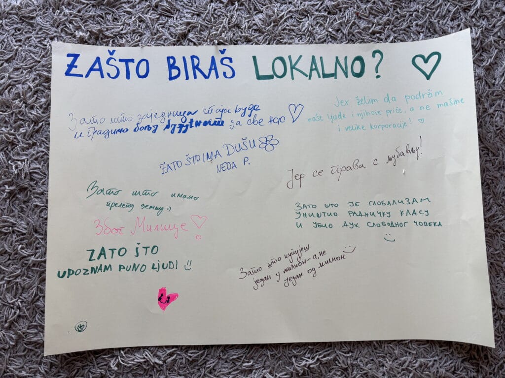 zasto biram lokalno