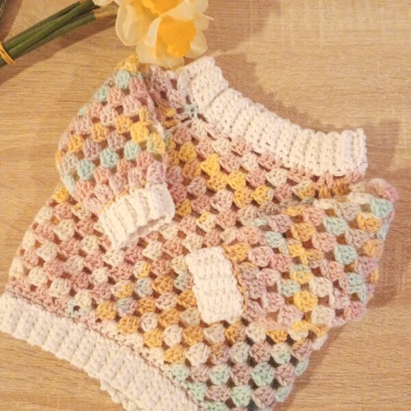 Heklani džemper za bebe