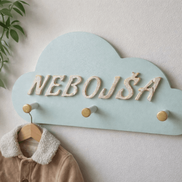 Dečiji čiviluk personalizovani