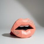 3D Figura Usana sa Kristalima